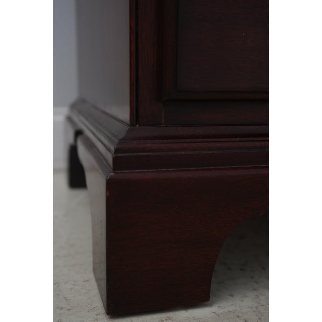Wood Henkel Harris Chippendale Mahogany Masters Chest For Sale - Image 7 of 12