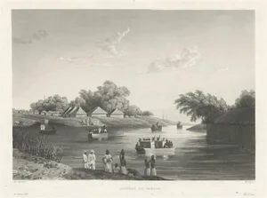 S. Himely after B. Lauvergne, Yanoan River, 1835, Paper