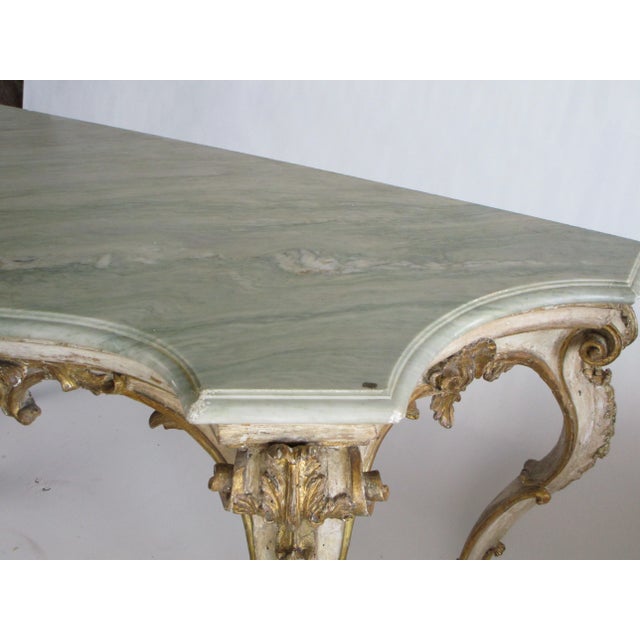 Late 18th Century Italian Console Table For Sale - Image 4 of 13