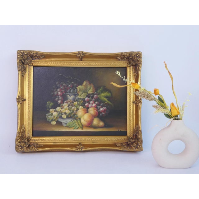 R.T, Untitled, 1950s, Oil on Canvas, Framed For Sale - Image 3 of 11