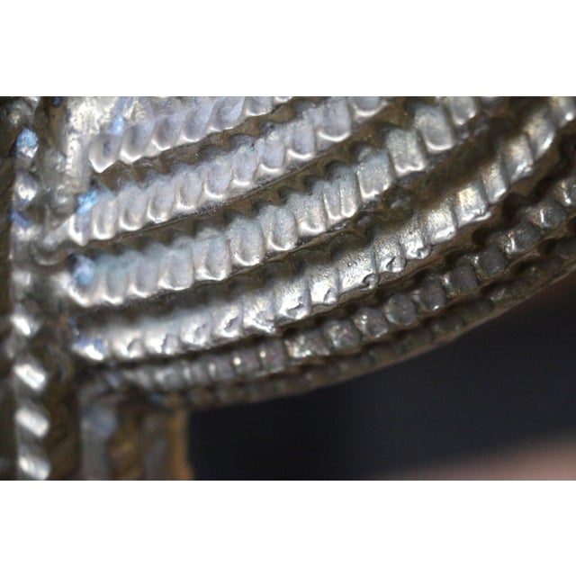 Large Brass Saguaro Cactus With Road Runner Sculpture — Korea, Circa 1970s For Sale - Image 11 of 18