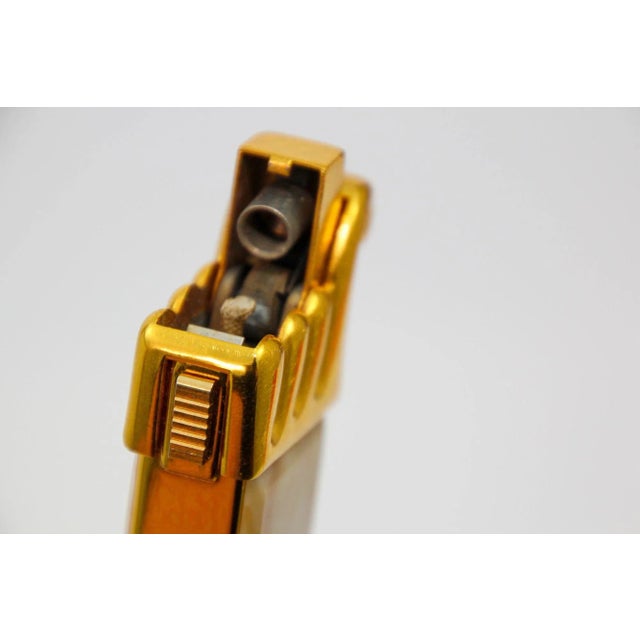 Gold Ascot Florentine Dagger Lighter Letter Opener Paper Weight Gold and Brown 1950s For Sale - Image 8 of 12