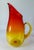 Mid-Century Modern Mid-Century Amberina Art Glass Water Pitcher by Blenko For Sale - Image 3 of 10