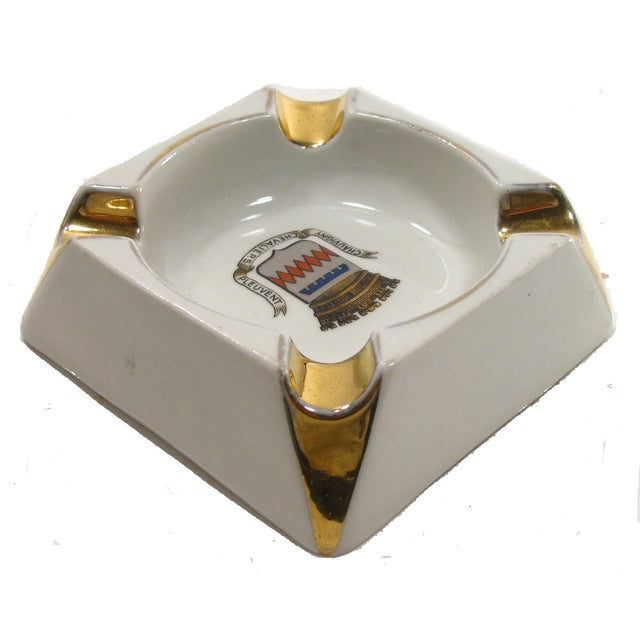 Vintage French Souvenir Ashtray Chairish