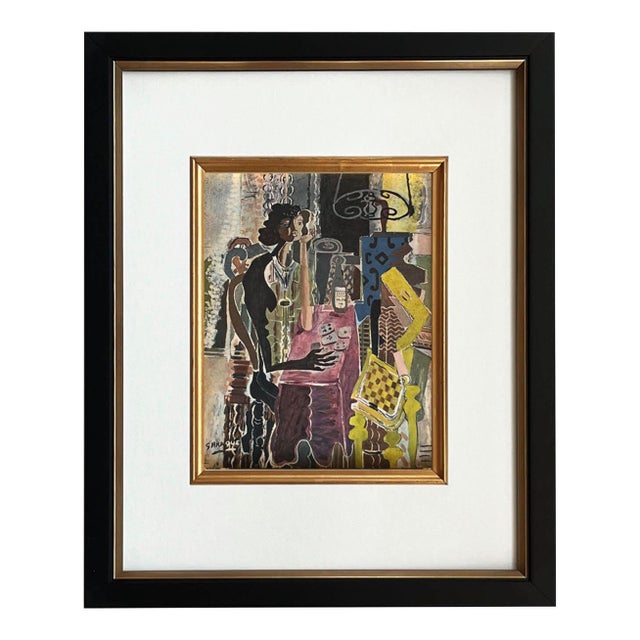 Braque 1946 La Patience 16 Framed For Sale