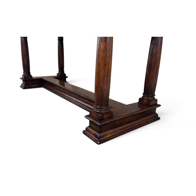 John Richard European Crossroads Console Table or Kitchen Island For Sale - Image 13 of 16