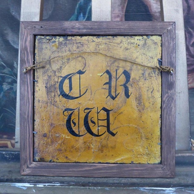 18th Century Cast Iron Religious Figural Plaque, 1760 For Sale - Image 10 of 17