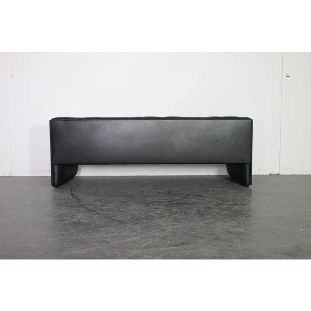 Black Leather Sofa by Wittmann Edwards For Sale - Image 18 of 18