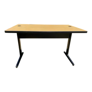 1980s Vintage Mid Century Modern Herman Miller Office Desk