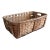 19th Century Antique French Splint Laundry Basket/Ext LRG For Sale