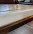 Asian Vintage Ming Leather and Brass Coffee Table For Sale - Image 3 of 6