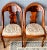 This exquisite pair of 19th-century side chairs beautifully represents Philadelphia’s Rococo Revival period, circa 1845....