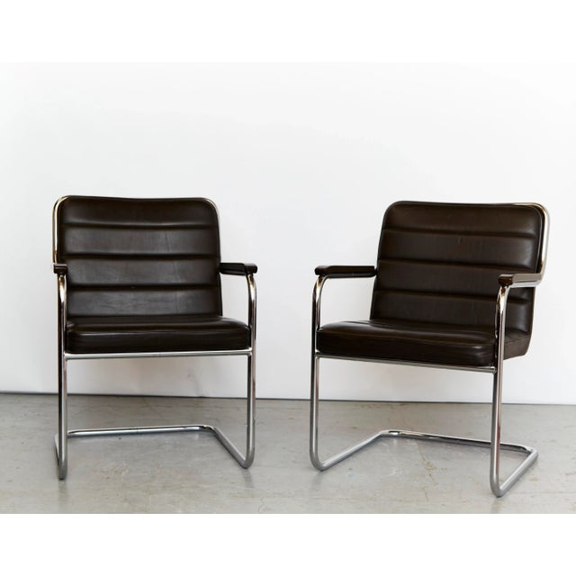 S46 F Cantilever Chairs by Rudolf Glatzel for Thonet, 1970s, Set of 2 For Sale - Image 17 of 17