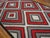 Rustic 2000s Multicolor Diamond Modern Southwestern Rug 6'0" X 9'0" Flatwoven Wool Carpet For Sale - Image 3 of 5