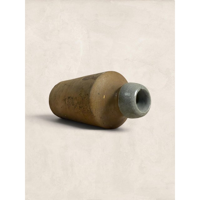 Victorian Antique English Victorian "R.Whites" Salt-Glazed Stoneware Ginger Beer Bottle For Sale - Image 3 of 6
