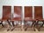 Spanish Dining Chairs in Leather and Oak by Pierre Lottier Valmazan, 1960s, Set of 4 For Sale - Image 12 of 13