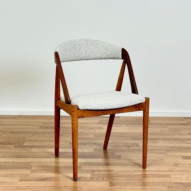 Single chair manufactured in Sweden in the 1950s-60s by IKEA and designed by Kai Kristiansen. The chair is made of solid...
