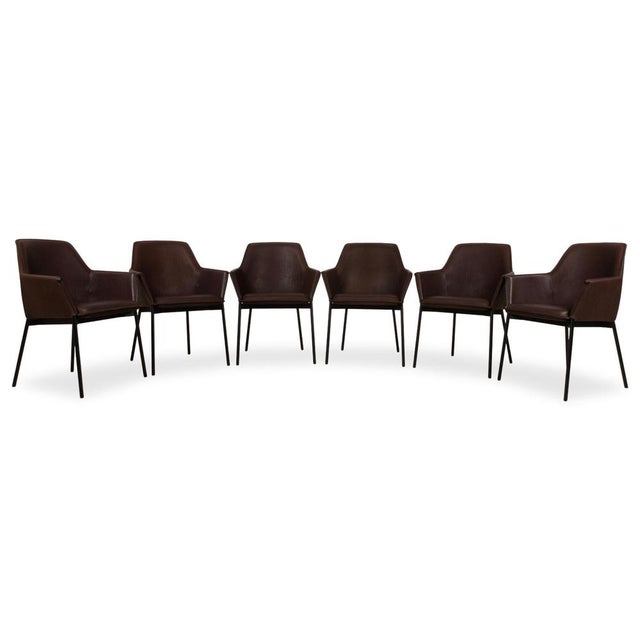 This exclusive set of six Grace chairs offers you the rare opportunity to acquire an entire group of these modern...
