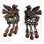 Vintage DoveMexican Sterling Silver Earrings Matilde Poulat Matl Turquoise Coral For Sale