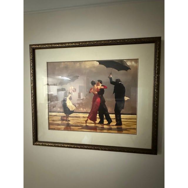 "The Singing Butler" Jack Vettriano, Framed Print 27x34 Excellent condition no damages Signed Print Measurements : 27x34...