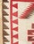Authentic 1920 Navajo Rug Handwoven Wool Geometric Medallion Design, Red & Ivory For Sale - Image 11 of 18