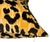 Leopard Velvet Pillow Cover, 22x22 Pillow For Sale - Image 4 of 4