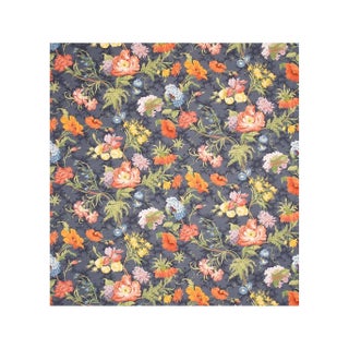 Sanderson Avening Fabric in Red/Yellow/Blue/Grey - a Sample For Sale