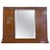 Mid-Century Italian Wood and Brass Details Dresser Mirror, 1950s For Sale - Image 12 of 12