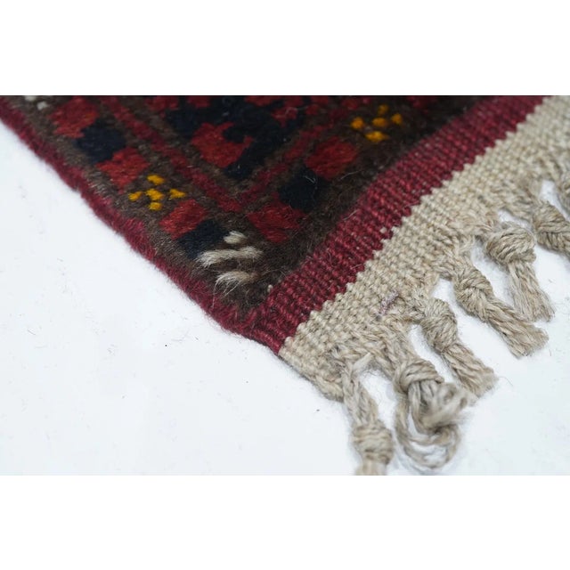 1970s 1970s Vintage Bokhara Rug 4'5'' x 7'0'' For Sale - Image 5 of 12