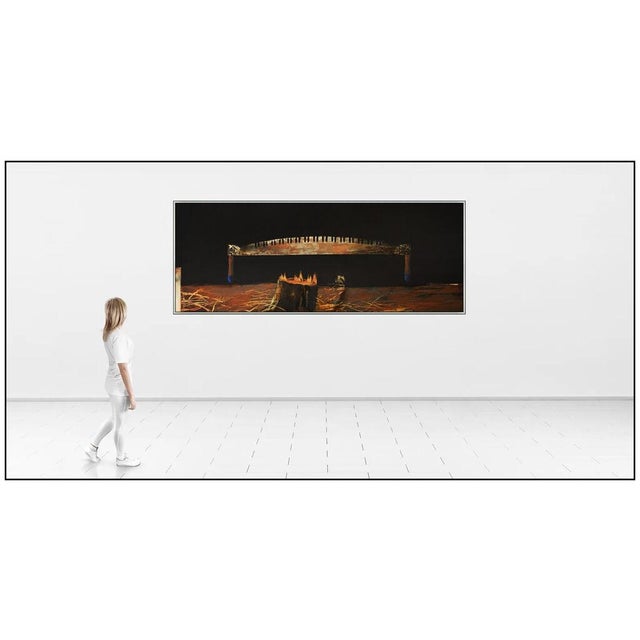 Message us to inquire about custom framing options! (Included for free with every purchase) The artwork here, "Timber", is...