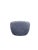 Modern West Elm Cozy Swivel Chair — Performance Bouclé, Grey, Never Used For Sale - Image 3 of 5