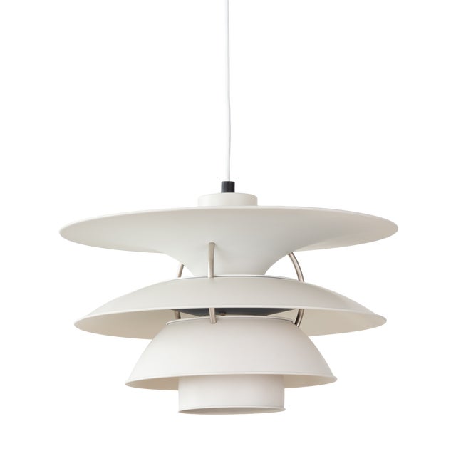 Danish PH 5 4-1/2 Charlottenborg Lamp by Poul Henningsen for Louis Poulsen, 1984 For Sale