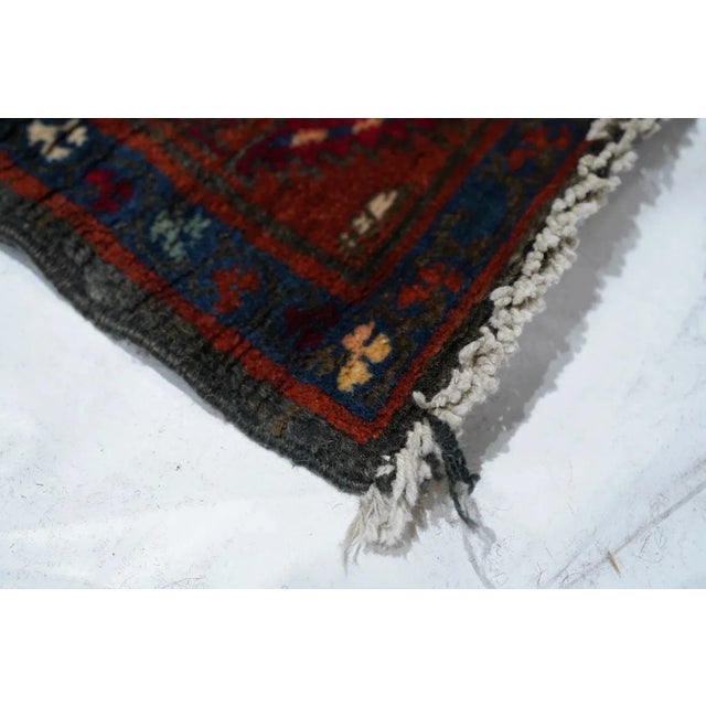 Antique Karajeh Heriz Runner 2'9'' x 14'8'' For Sale - Image 4 of 10