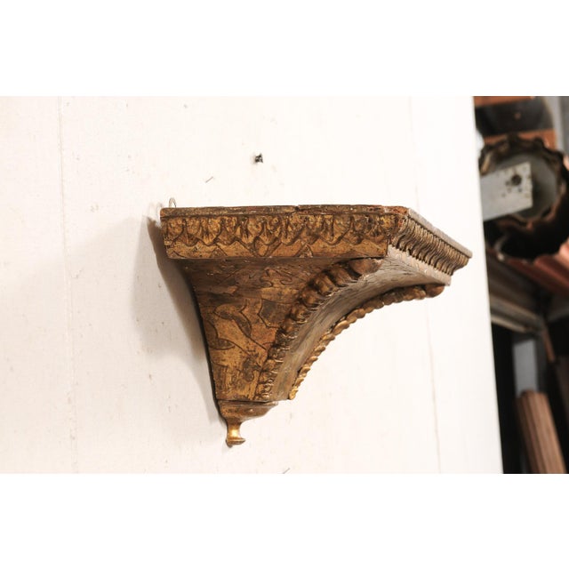 Late 18th C. Gilt Shelf Bracket, France For Sale - Image 4 of 10