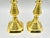 Late 19th Century Antique English Brass Push-Up Beehive Candlesticks, a Pair For Sale - Image 5 of 9