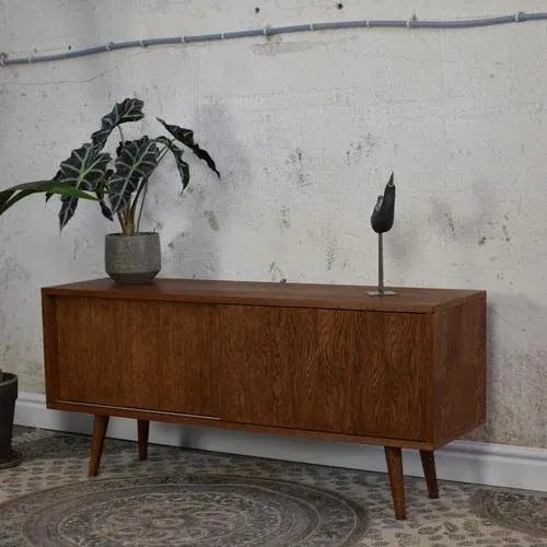 Wood Tv Mini Brown Slide Medium Sideboard by Pastform For Sale - Image 7 of 8