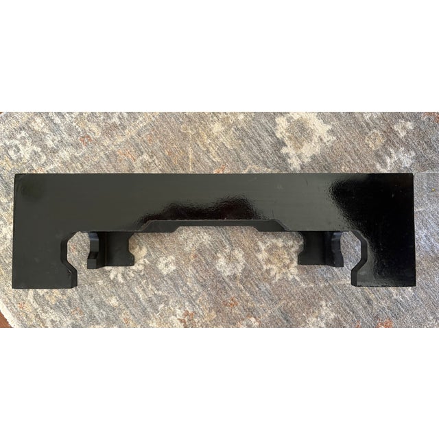 1970s Hollywood Regency-Chinoisorie Solid Brass Campaign Chest For Sale - Image 11 of 14