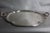 Metal Silver Metal Serving Tray For Sale - Image 7 of 10
