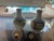 1990s Vintage Handmade Rampini Italy Lemons Ceramic Cruet Set & Wine Cooler - 6 pcs For Sale - Image 5 of 10