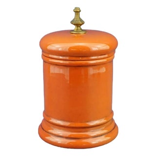 Art Deco Ceramic Potiche Vase by Ugo Zaccagnini, Italy, 1930s For Sale