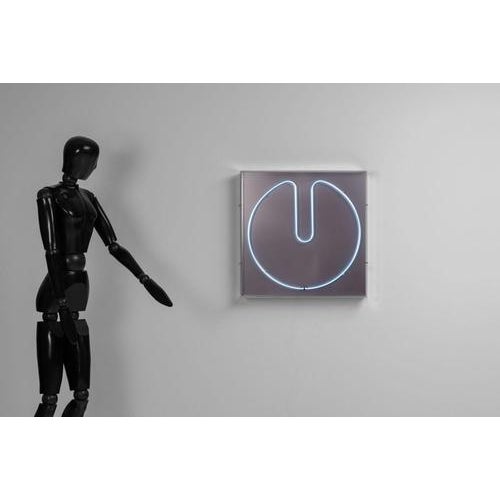 Kinetic Neon Sculpture by Toni Burgering, Netherlands, 1972 For Sale - Image 3 of 18