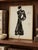 Jonathan Adler Vintage French Fashion Art Print – Black Bow Coat Illustration, 18" X 24" For Sale - Image 4 of 9
