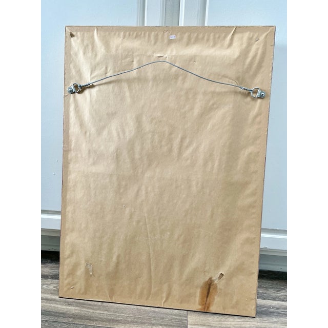 "Spring Flowers" Original Framed & Matted Mixed Media Painting For Sale - Image 12 of 12