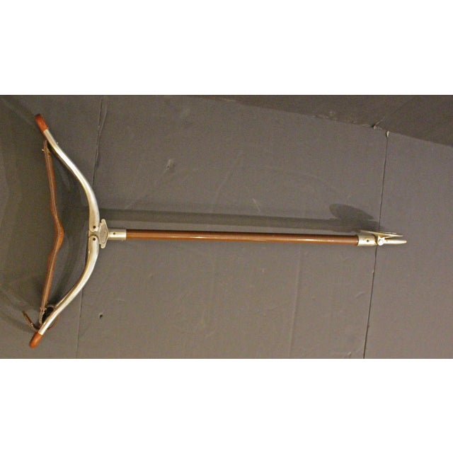 English Circa 1960s English Shooting Stick or Hunting Walking Stick For Sale - Image 3 of 5