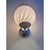 Pink Swirl Rods Murano Glass Wall Sconces by Simoeng, Set of 2 For Sale - Image 4 of 7