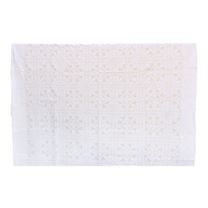 Lotus Bloom Artisan Floral Applique Quilt