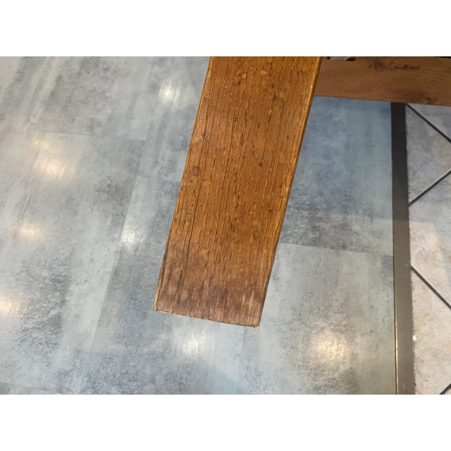 Round Coffee Table in Oak, 1950 For Sale - Image 10 of 18