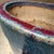 Mid-Century Modern Vibrant Ceramic Flower Pot Featuring a Striking Drip-Glaze Finish Mid-Century For Sale - Image 3 of 10