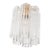 Contemporary Pretty "Tronchi" Murano Glass Flush Mount by Simoeng For Sale