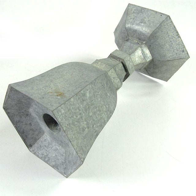 Decorative Metal Table Candlesticks, 1960s, Set of 8 For Sale - Image 10 of 15